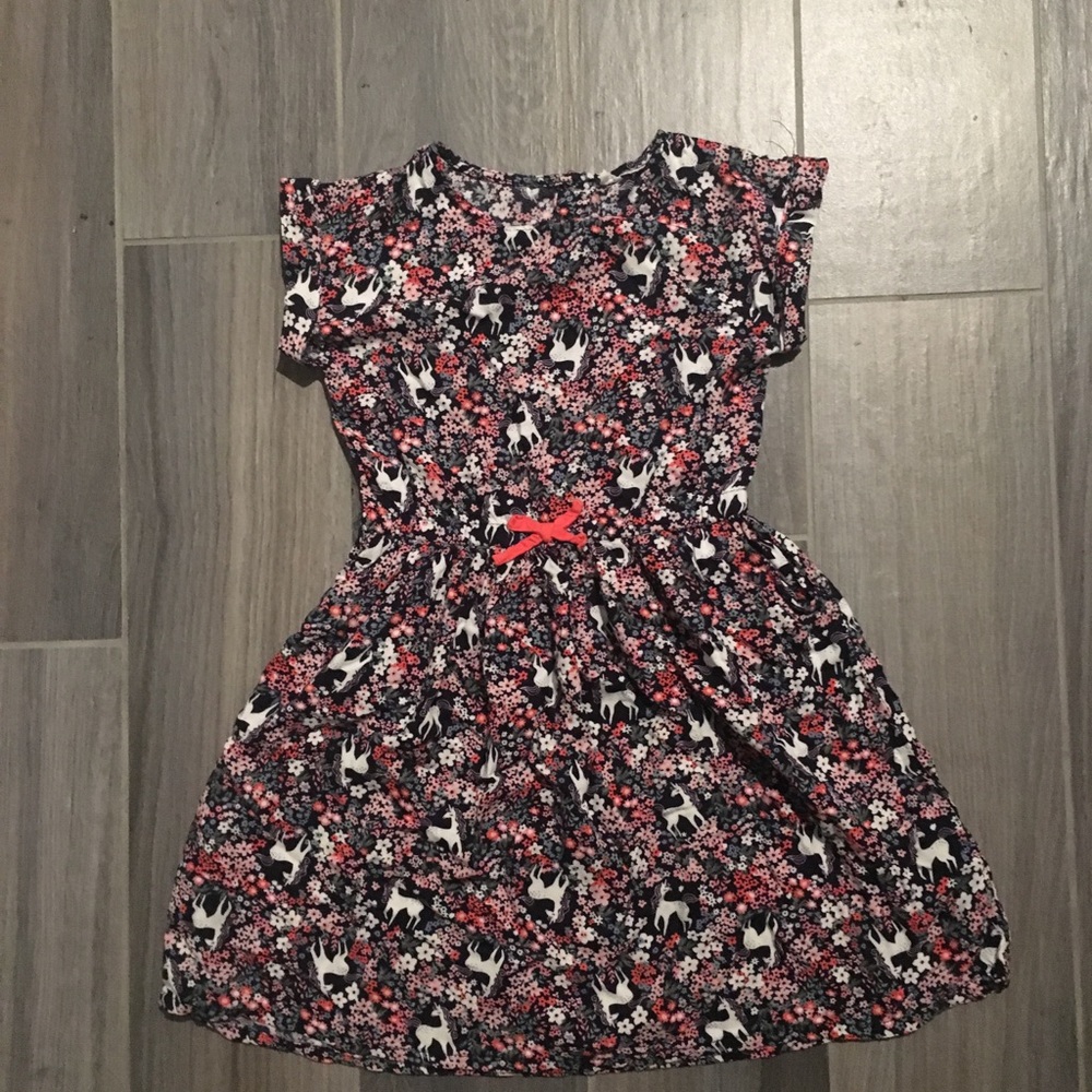 Girls unicorn dress